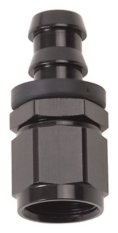 RUS624013 Twist-Lok Hose End #6 Str Black