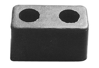 PIT704 Trailer Door Bumper 6in L x 3.25in H x 2.875in W