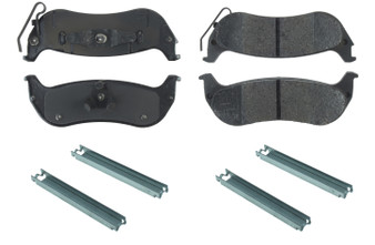 CBP106.09980 Posi-Quiet Extended Wear Brake Pads with Shims a