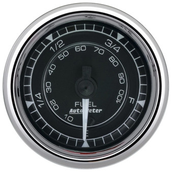 ATM9710 2/16 Chrono Chrome Gauge Fuel Level Programmable