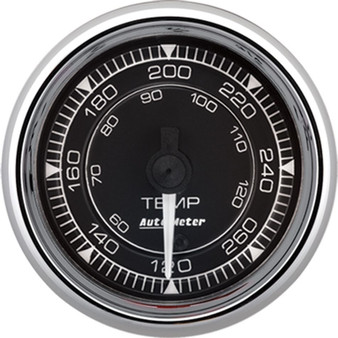 ATM9754 2/16 Chrono Chrome Gauge Temp - 120-280 Degree