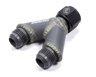 PTR10-1712 Y-Manifold -12an Female Swivel to 12an Male