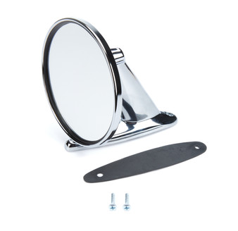 SPC8222 Chrome Mirror Car Side Universal 4.75in Round