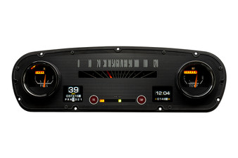 DDGRTX-65F-PU-X 65-66 Ford Truck RTX Instrument System