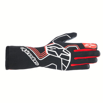 ALP3552024-13-XL Glove Tech-1 Race V4 Black / Red X-Large