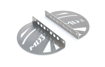 FIV32000-47851-A Spoiler End Plates MD3 Alum  (Pair)