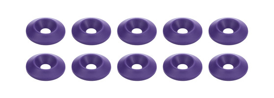 ALL18697 Countersunk Washer Purple 10pk
