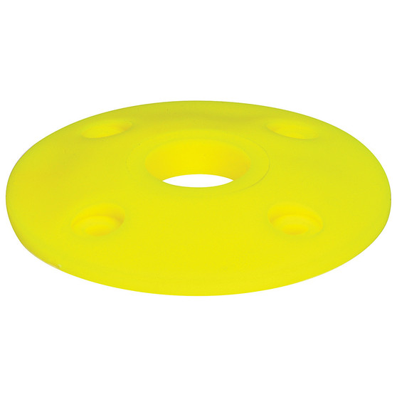 ALL18438 Scuff Plate Plastic Fluorescent Yellow 4pk