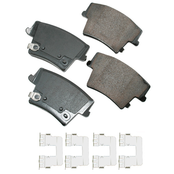 AKEACT1057 Brake Pads Rear Dodge 05 -18 Challenger Charger