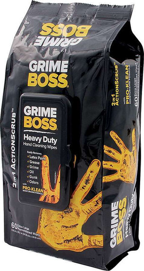 ALL12017 Cleaning Wipes 60pk Grime Boss