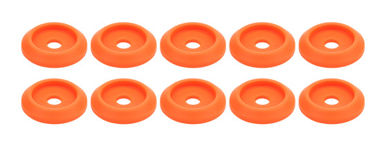 ALL18854 Body Bolt Washer Plastic Fluorescent Orange 10pk
