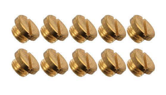 AED6332X Brass Sight Plug (10pk)