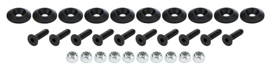 ALL18680 Countersunk Bolt Kit Black 10pk