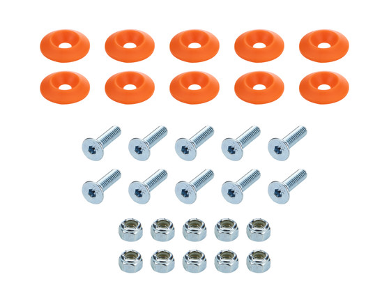 ALL18684 Countersunk Bolt Kit Orange 10pk