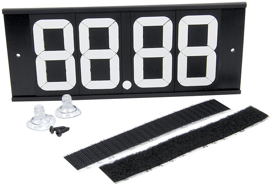 ALL23293 Dial-In Board 4 Digit w/ Suction Cups and Velcro