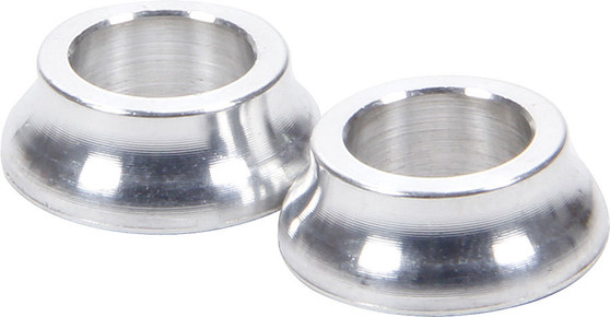 ALL18712 Tapered Spacers Aluminum 3/8in ID 1/4in Long