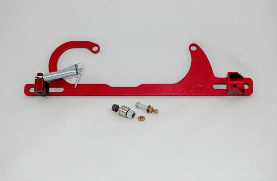 AED6700R Chevy Throttle & Spring Bracket - Red