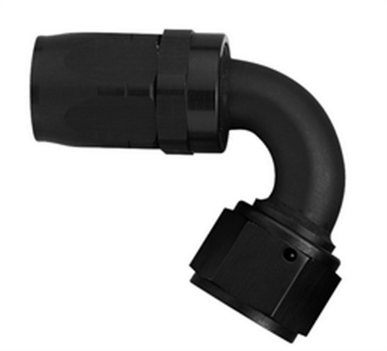 AERFCM4444 #10 120 Deg Hose End Black