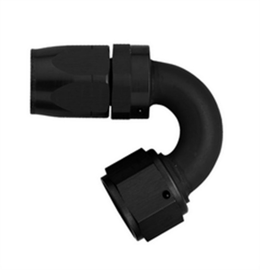 AERFCM4454 #10 150 Deg Hose End Black