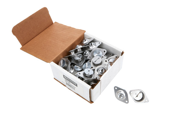 ALL19114 Flush Hd S/E Fasteners 7/16 .500in 50pk Alum