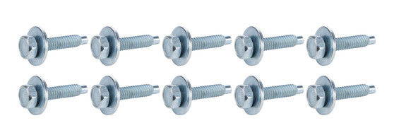 ALL16555 Body Bolt 1-1/8in 10pk Silver