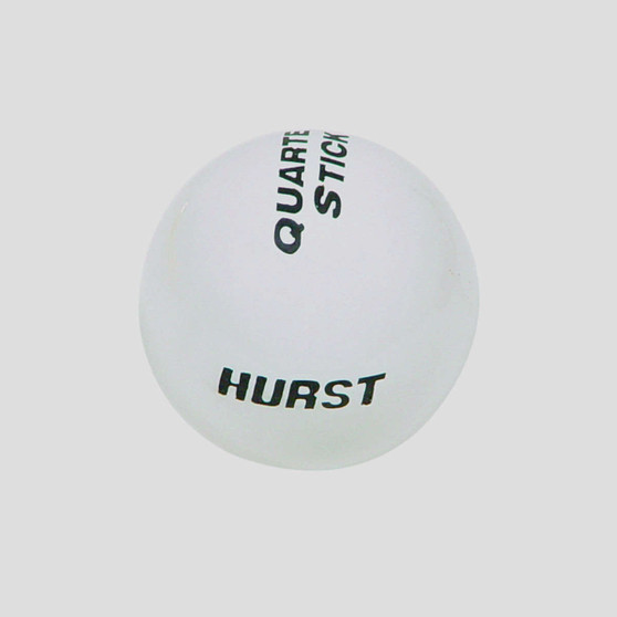 HUR163-1036 Quarter Stick Knob-White 