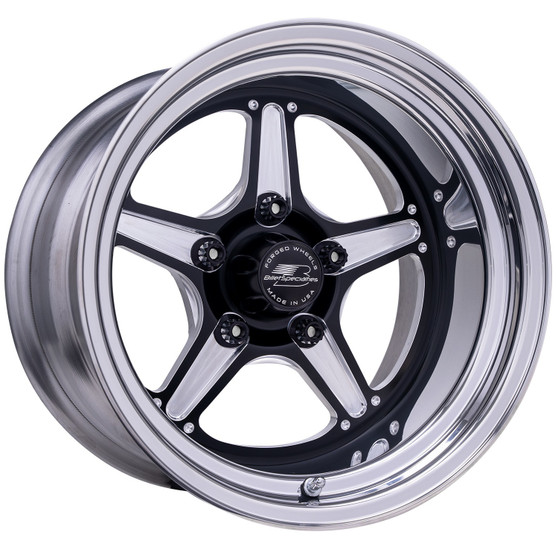BSPBRS23510L6135 Street Lite Black Wheel 15X10 3.5IN BS