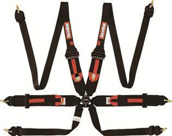 RQP854004 6pt Harness Camlock P/U Lap Black HNR FIA