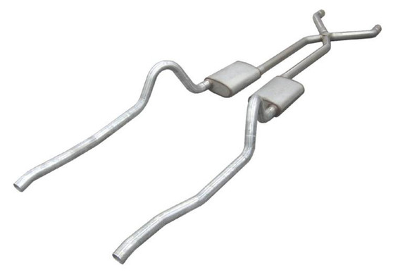 PYPSMA10T 67-74 Mopar A-Body Heade r-Back Exhaust 2.5