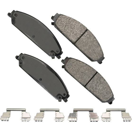 AKESDF1058 Brake Pads Front Dodge Charger 06-21