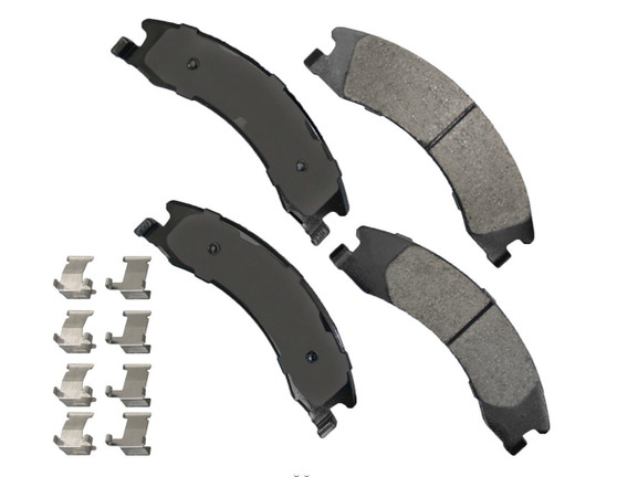 AKESDF1329 Brake Pads Rear Ford E150 E250 E350 08-22