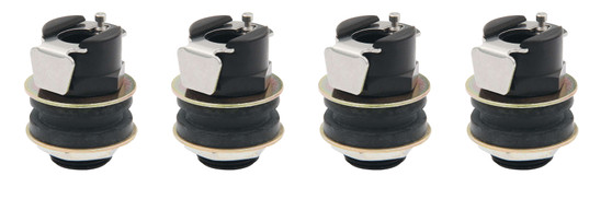 ALL44062 Quick Disconnects 4pk Aluminum