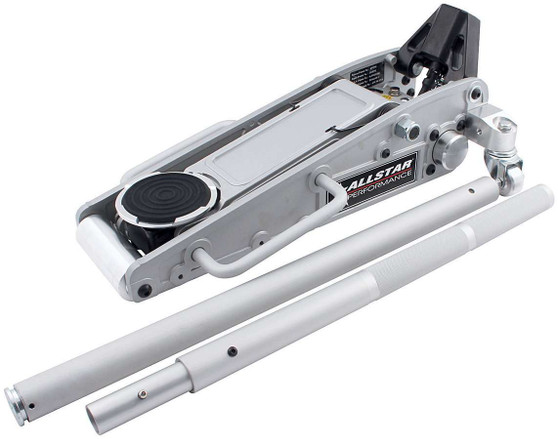 ALL10425 Aluminum Racing Jack 6 Pump Silver