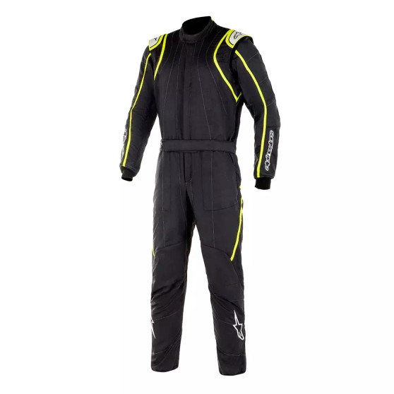 ALP3355121-155-52 Suit GP Race V2 Black / Yellow Medium