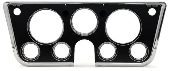 DDGICM-67C-PU 67-72 Chevy Pickup Bezel Plastic Reproduction