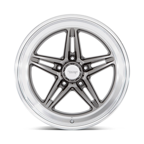 AMRVN514AD18103412 18x10 Goove Wheel 5x4.75 Bolt Circle Anthracite