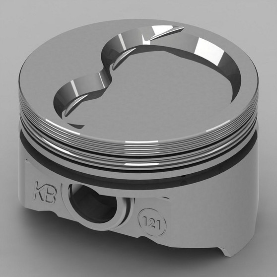 KBPKB121.030 SBC Dished Piston Set 4.030 Bore -28cc