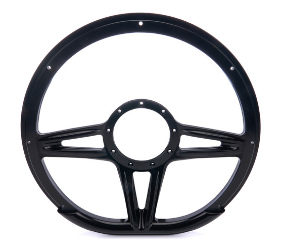 BSPBLK29441 Steering Wheel 14in D-Shape Victory Black