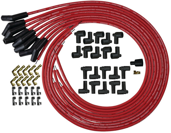 MOR73214 Blue Max Ignition Wire Set - Red