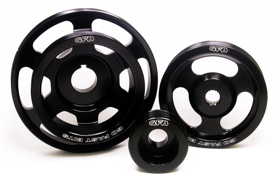 GFB2014 Pulley Kit 3pc Kit Underdrive Subaru 08-14