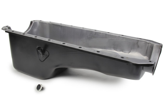 RPCR9294P 65-90 BBC Steel Stock Oil Pan Black
