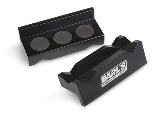 EAR1004ERL Vise Jaws Black Anodized Aluminum