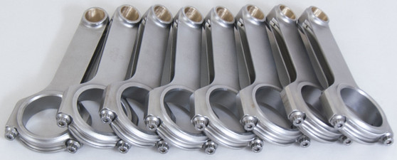EAGCRS6625P3D Pontiac 4340 Forged H-Beam Rods 6.625in