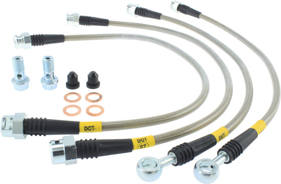 STP950.66504 SPORTSTOP STAINLESS STEE L BRAKE LINE