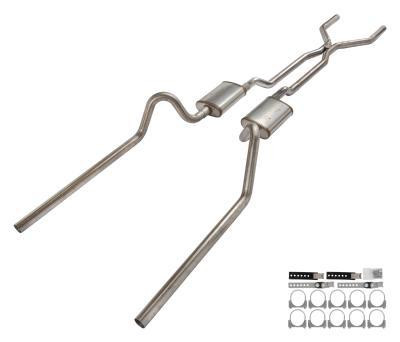 PYPSFF41S 66-71 Ford Fairlane Crossmember Back Exhaust