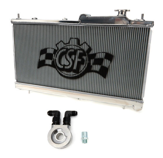 CSF7042O Radiator Subaru STI Impreza w/Built-in OC