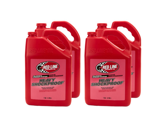 RED58225 Heavy ShockProof Gear Oil Case 4 x 1 Gallon
