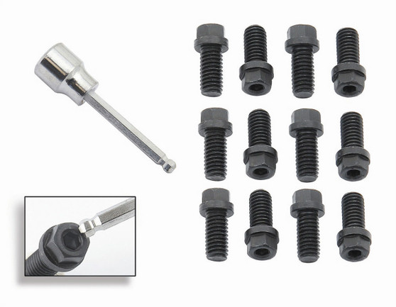 MRG3420G 3/8-16 x 3/4 Header Bolt Set (12) Combo Hex & Soc