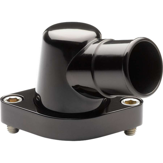 BSPBLK90320 Black Chevy 15 Degree Water Neck