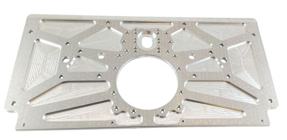TXRSC-EG-0006 Alum Rear Motor Plate Raised Rail Sprint Car